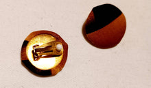Load image into Gallery viewer, Vintage Custom Rayon Stud Clip On Earrings
