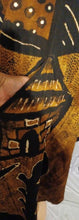 Load image into Gallery viewer, Vintage Gye Nyame Mudcloth Robe, Authentic Grand Bubu, Unisex
