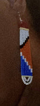 Load image into Gallery viewer, Vintage Hand beaded Maasai Earrings
