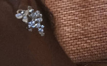 Load image into Gallery viewer, Rhinestone Grapevine Stud Cluster Clip On Earrings
