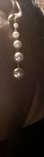 Load image into Gallery viewer, Large Handmade Faux Pearl  Clip On Earrings
