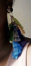 Load image into Gallery viewer, Colorful Handmade Tassel  Clip On Dangle Earrings
