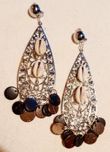 Load image into Gallery viewer, Handmade Vintage Chunky Boho Cluster Clip On Earrings
