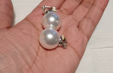 Load image into Gallery viewer, Extra Large Giant Classic Pearl Stud Clip On Earrings
