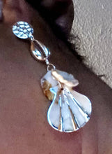 Load image into Gallery viewer, Handmade Shell Dangle Earrings (pierced ears)
