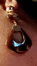 Load image into Gallery viewer, Small Handmade Acrylic Hoop Clip On Earrings
