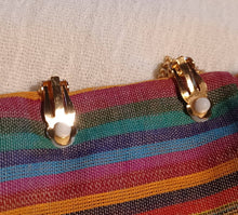 Load image into Gallery viewer, Crystal Stud Clip On Earrings silver
