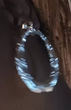 Load image into Gallery viewer, Silver Classic Clip On Medium sized Bamboo Hoop Earrings silver
