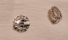 Load image into Gallery viewer, Rhinestone Circle  Stud Clip On Earrings

