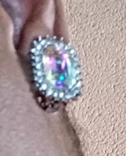 Load image into Gallery viewer, Crystal Stud Clip On Earrings blue
