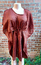 Load image into Gallery viewer, Boho kaftan top/beach cover  One Size Rare

