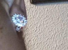 Load image into Gallery viewer, Rhinestone Stud Clip On Earrings clear/silver
