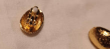Load image into Gallery viewer, Rustic gold Ball Stud Clip On Earrings
