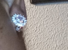 Load image into Gallery viewer, Rhinestone Stud Clip On Earrings clear/silver
