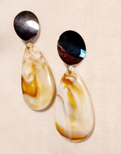 Load image into Gallery viewer, Chunky Acrylic  Earrings (pierced ears)
