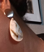Load image into Gallery viewer, Chunky Acrylic  Earrings (pierced ears)

