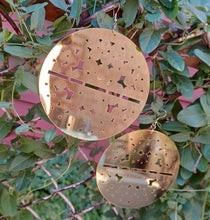 Load image into Gallery viewer, Giant  Mirrored Acrylic  Pop art  Earrings
