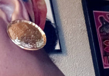 Load image into Gallery viewer, Extra large Gold Stud Clip On Earrings
