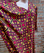 Load image into Gallery viewer, Vintage Mudcloth Kaftan with Tags, Afrocentric Queen Style, Fits up to 3XL
