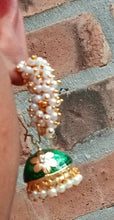 Load image into Gallery viewer, Vintage 1970s Jhumka Earrings, Handmade
