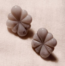 Load image into Gallery viewer, Vintage Bakelite Stud Clip On Earrings 1970s
