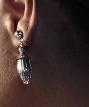 Load image into Gallery viewer, Vintage Mid Century Modern Art Noveau dangle earrings
