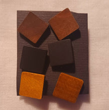 Load image into Gallery viewer, Wooden Stud Earrings Set of 3
