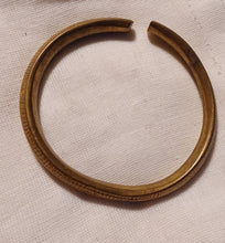 Load image into Gallery viewer, Mens Antique Bronze Tribal Benin Bracelet
