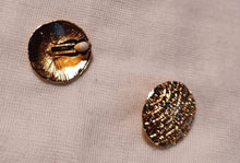 Load image into Gallery viewer, Chunky abstract Gold Stud Clip On Earrings
