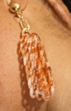 Load image into Gallery viewer, Handmade Acrylic Chain cluster Clip On Earrings
