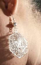 Load image into Gallery viewer, Handmade Abstract Wire Dangle Clip On  Earrings
