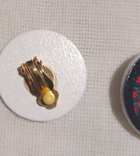 Load image into Gallery viewer, Boho Wooden Stud Clip On Earrings
