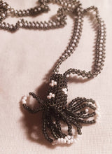 Load image into Gallery viewer, Vintage native american beaded tassel necklace
