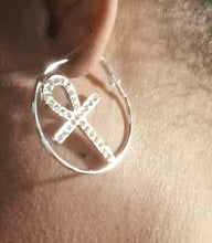 Load image into Gallery viewer, Handmade Ankh Necklace and Earrings Set
