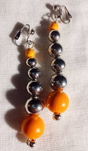 Load image into Gallery viewer, Handmade boho Ball Dangle Clip On Earrings
