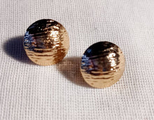 Load image into Gallery viewer, Gold Ball Stud Clip On Earrings
