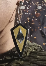 Load image into Gallery viewer, Handmade Boho Clip On Dangle Earrings 3.5 inch
