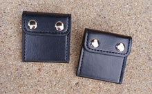 Load image into Gallery viewer, Handmade Vegan Leather Avant garde Biker Pop Art Clip On Earrings
