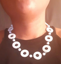 Load image into Gallery viewer, Vintage pearl  Necklace and Clip On Earrings Set custom/vintage
