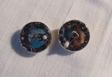 Load image into Gallery viewer, Large Metal Silver Ball Stud Clip On Earrings
