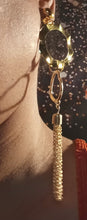 Load image into Gallery viewer, Handmade Metal Chain Dangle Clip On Earrings

