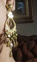 Load image into Gallery viewer, Handmade small boho Tassel  Clip On Dangle Earrings
