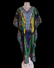 Load image into Gallery viewer, Vibrant Afrocentric Kaftan with Tags, Fits up to 3XL
