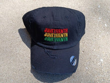 Load image into Gallery viewer, Juneteenth  baseball cap new free size
