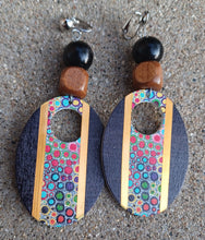 Load image into Gallery viewer, Handmade Boho  Cluster Clip On Earrings
