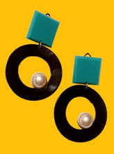 Load image into Gallery viewer, Acrylic Pop Art Earrings Clip on Style
