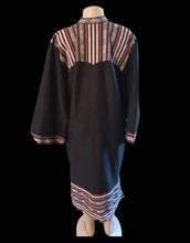Load image into Gallery viewer, Vintage Kaftan Dress, Handmade Polyester Poplin, Free Size
