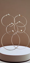Load image into Gallery viewer, Set of 3 Classic Metal Hoop Clip On Earrings various sizes
