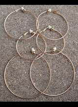 Load image into Gallery viewer, Set of 3 Classic Metal Hoop Clip On Earrings various sizes
