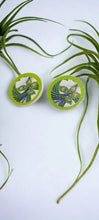 Load image into Gallery viewer, Boho Wooden Stud Clip On Earrings
